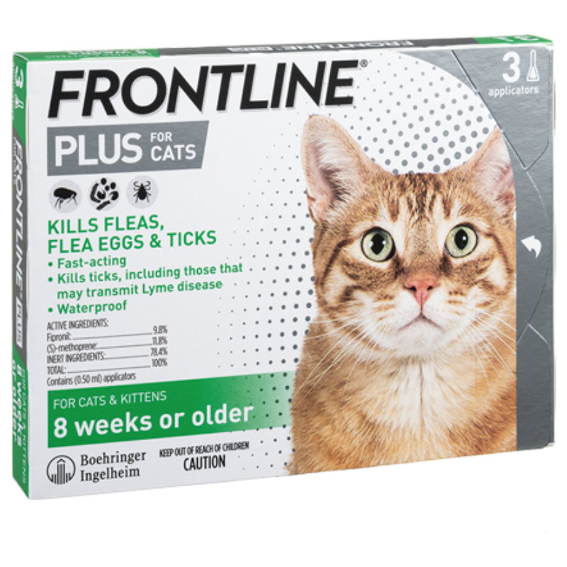 FRONTLINE® Plus for Cats 貓用蚤不到
