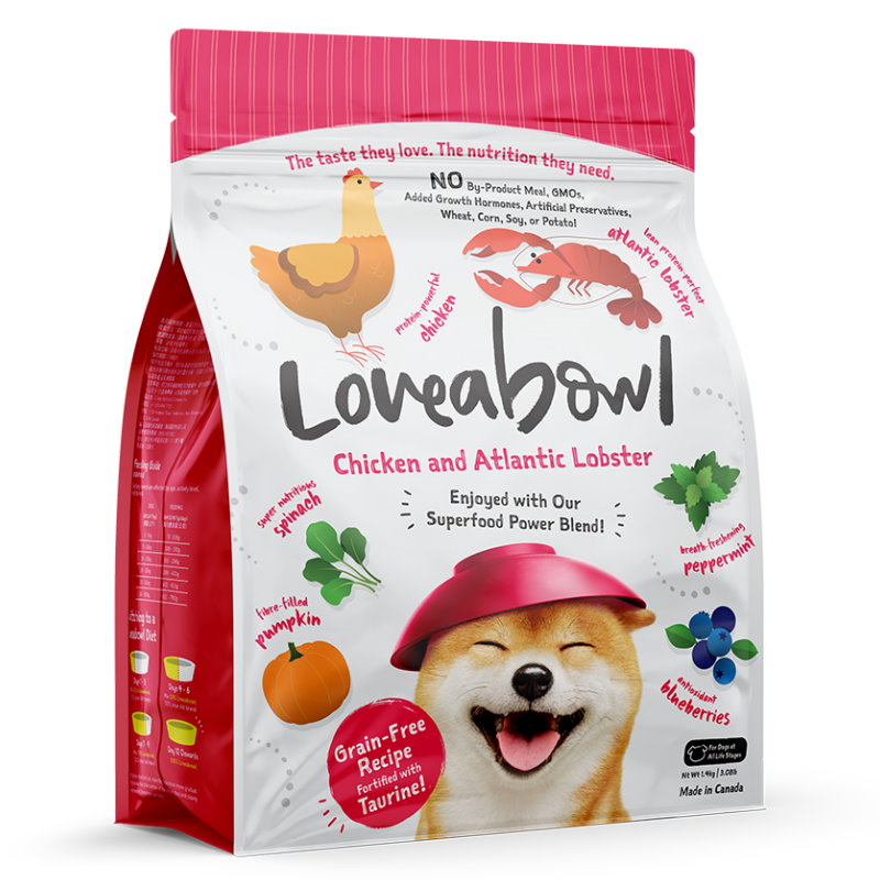 無穀物龍蝦雞肉海陸全犬種配方