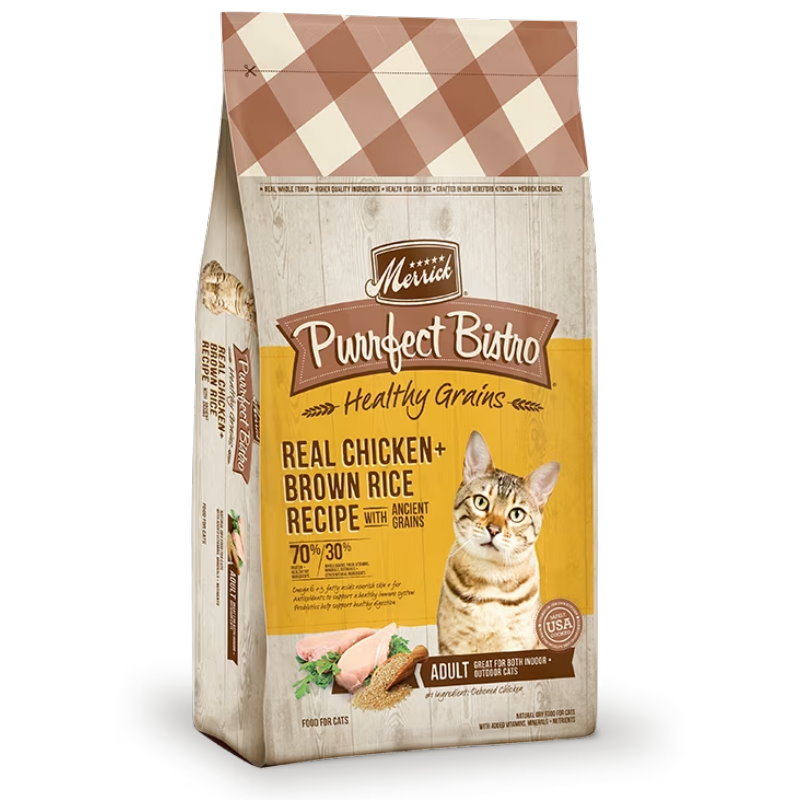 健康穀物成貓雞肉糙米配方