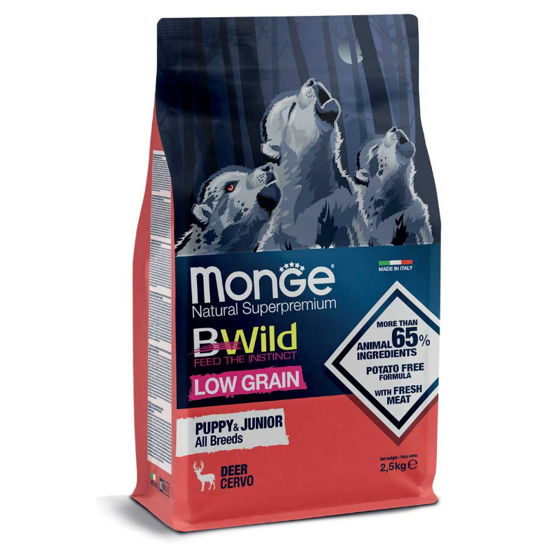 BWILD 低穀物幼犬野生鹿肉配方