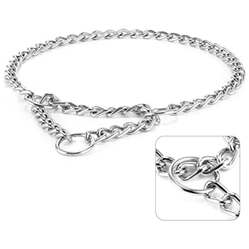 20 銀色蛇鍊頸帶