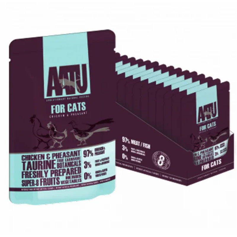 無穀物全配方貓濕糧系列 - 雞、野雞