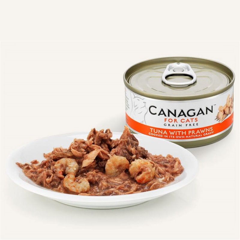 無穀物貓主食罐-吞拿魚伴蝦配方