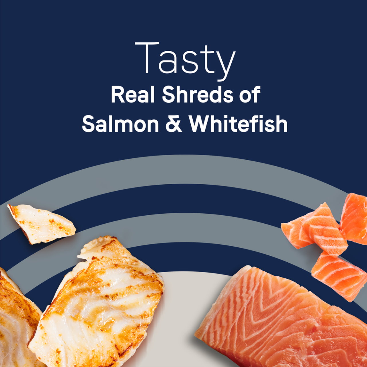 無穀物貓主食罐-三文魚與白身魚