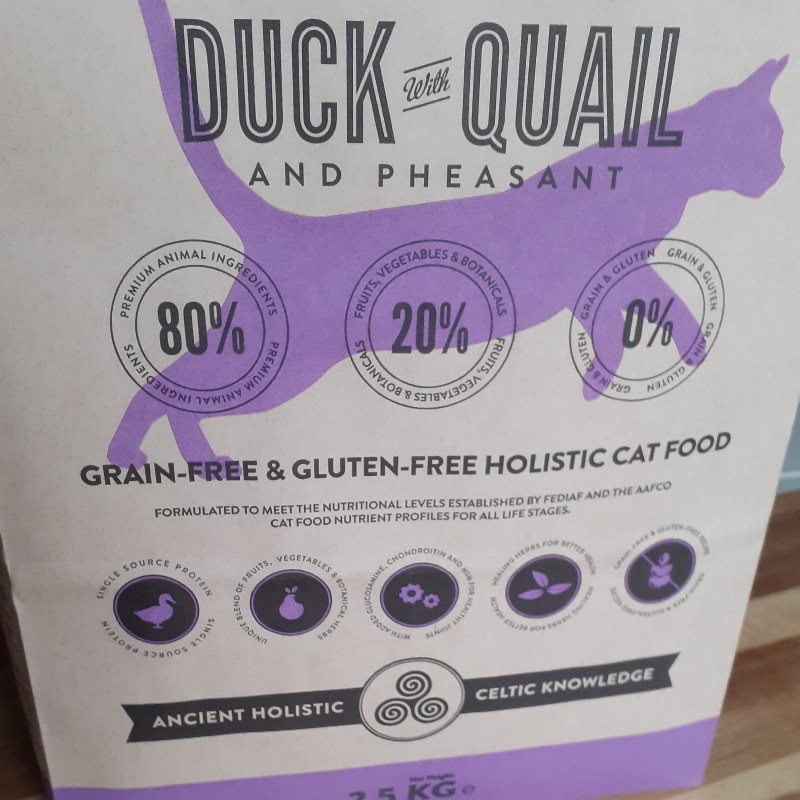 鴨肉鵪鶉野雞無穀防敏全貓糧