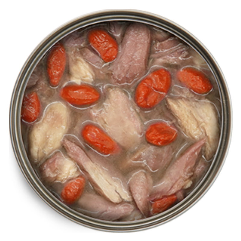 全營養貓罐 - 吞拿魚、三文魚和杞子 (767)